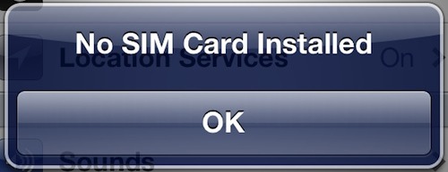 No SIM Card Installed – iPhone 4 [SOLVED] · Send4Help